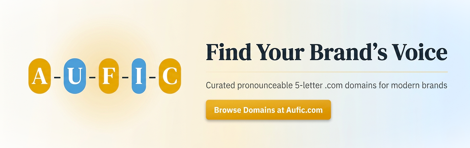 aufic-premium-pronounceable-5-letter-domain