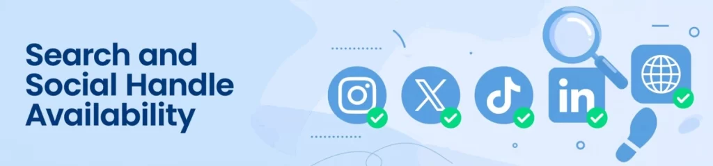 search-and-social-handle-availability
